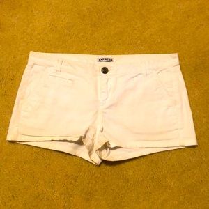White Express Shorts